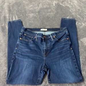 Madewell Woman’s Indigo High Rise Skinny Jeans Size 32